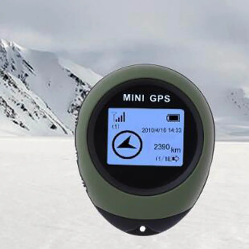 Новый мини ручной GPS навигатор Приемник поиск местоположения USB Перезаряжаемый с