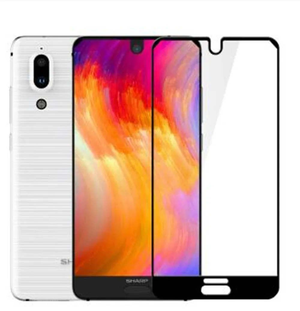 Закаленное стекло с полным покрытием для Sharp Aquos S2 Защитная пленка экрана C10