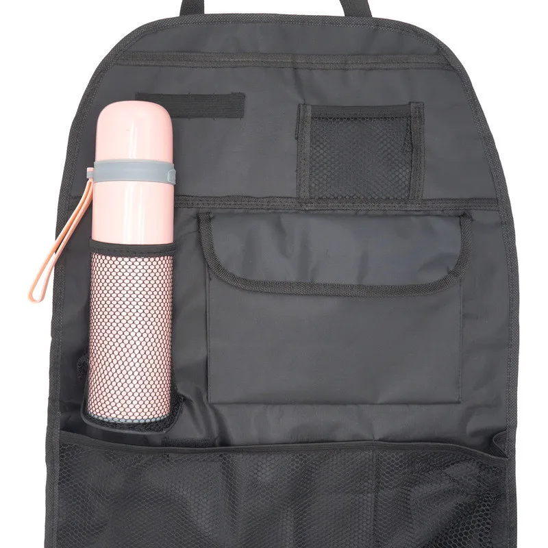 Huihom Car Seat Back iPad Tablet Toy Snack Storage Bag For Kids Car Organizer Automobile Interior Stowing Tidying Accessories