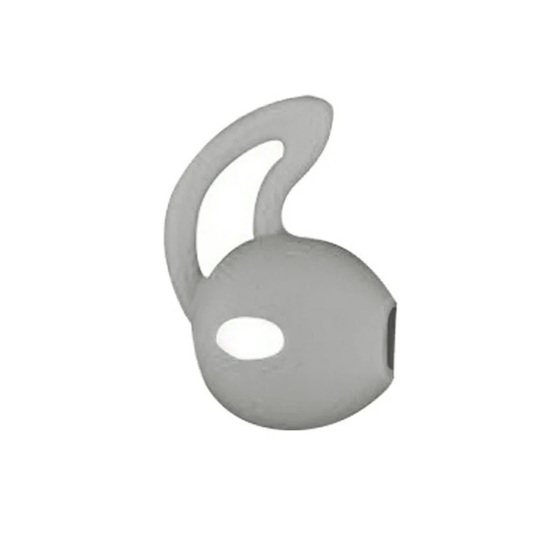 gray Left Многоцветный для Airpods 2 Bluetooth беспроводная гарнитура Ушная крышка Нескользящие силиконовые наушники-вкладыши анти-потеря силиконовые наушники/один - Цвет: gray Left