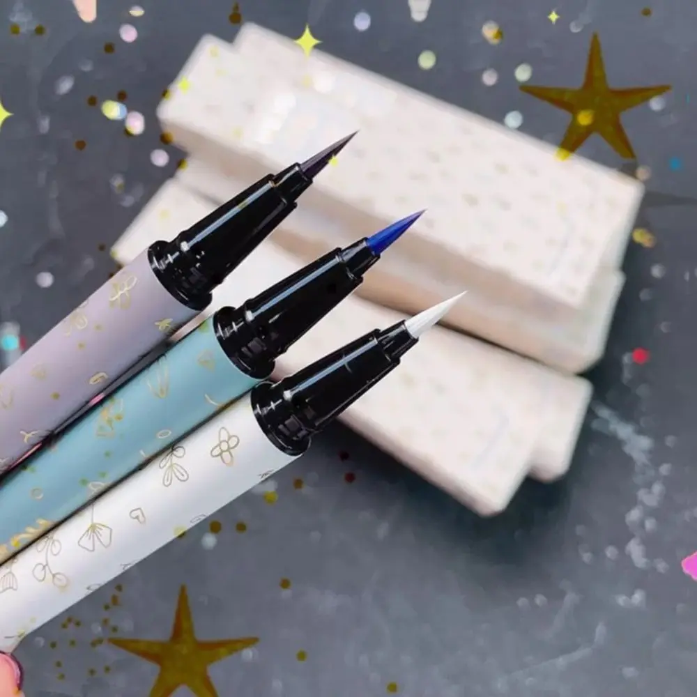 

1pc Long-lasting Eye Liner Pencil Waterproof Pigment Blue Brown Black Eyeliner Pen Women Fashion Color Eye Makeup Cosmetic