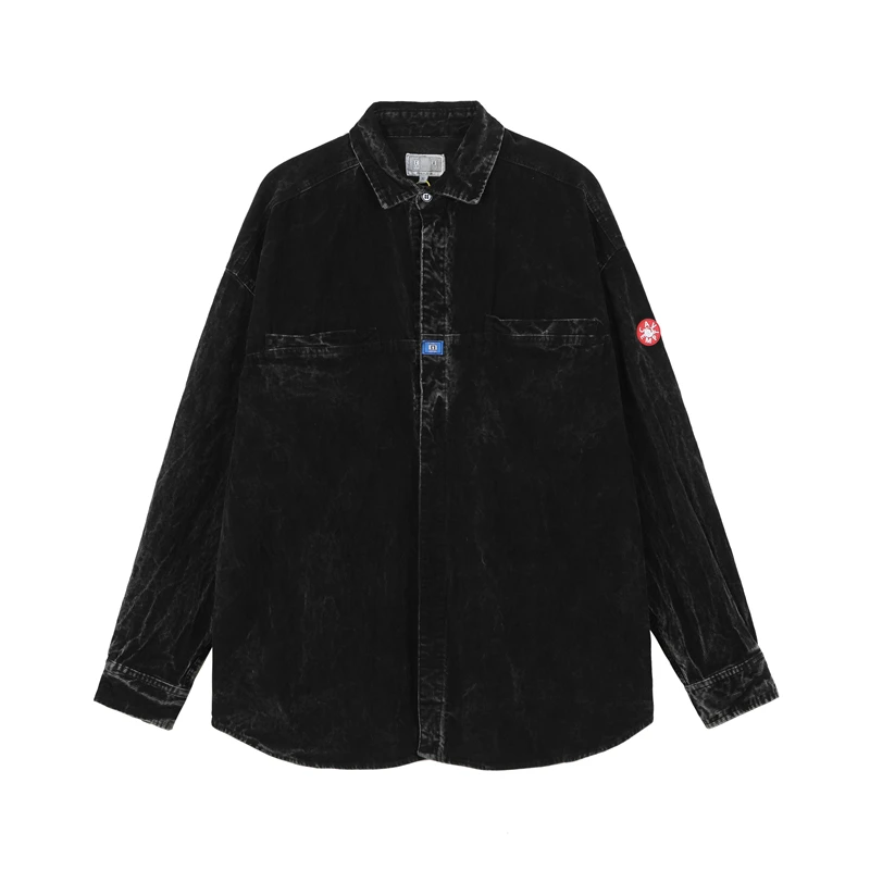 

2021FW CAVEMPT C.E CORD DESIGN BIG SHIRT ZIP Jacket Men Women 1:1 High-quality Streetwear Cav Empt Jacket Coat