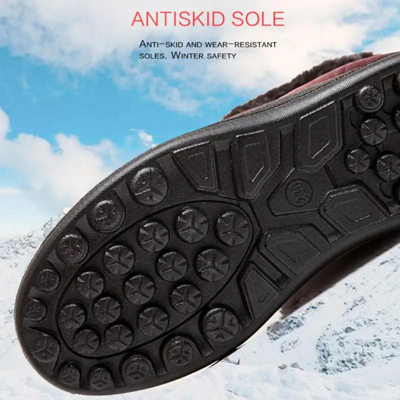 Новинка 2019 года женские ботинки водонепроницаемые зимние Женские Повседневные