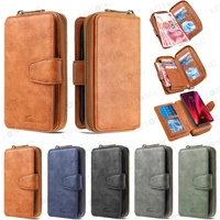 luxury fashion magnetic wallet leather case for xiaomi mi note 10 9t cc9 pro with card slot bracket shockproof phone shell coque
