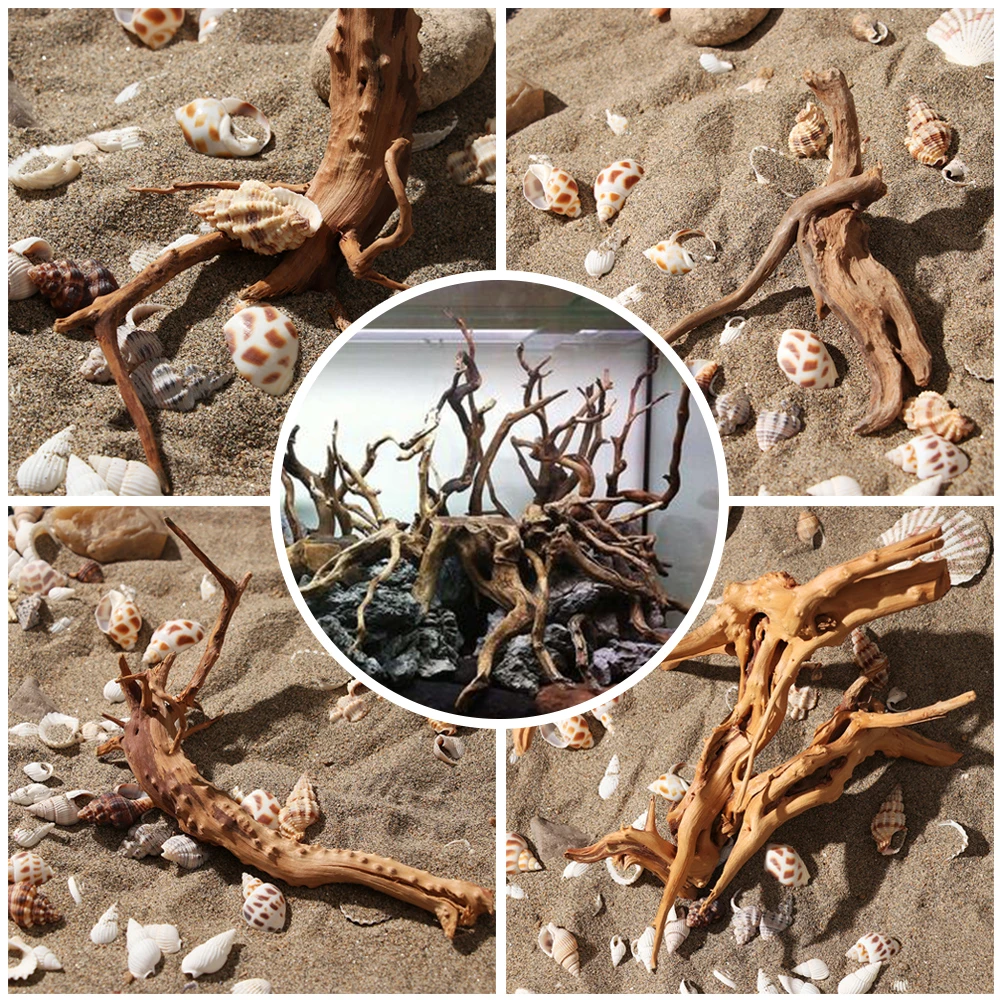 2021 аквариумное украшение ствол дерева миниатюрный ландшафт цилиндр для рептилий