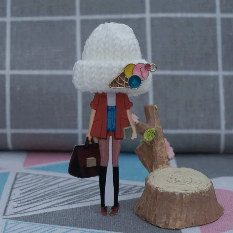 Женские милые значки на одежду/сумку рюкзак акриловые значок брошь|Броши| |