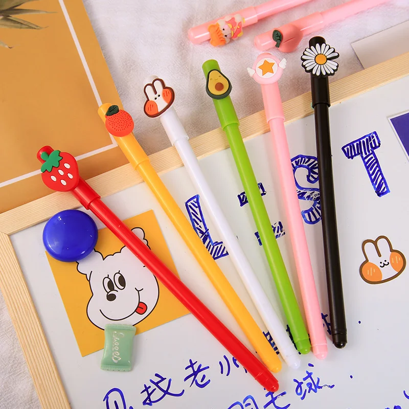 

Lovely Girl Stationery Gel Pen Freeshipping Writing Pens Cute Things School Supplies Office Accessories Kawaii Japanese Pens