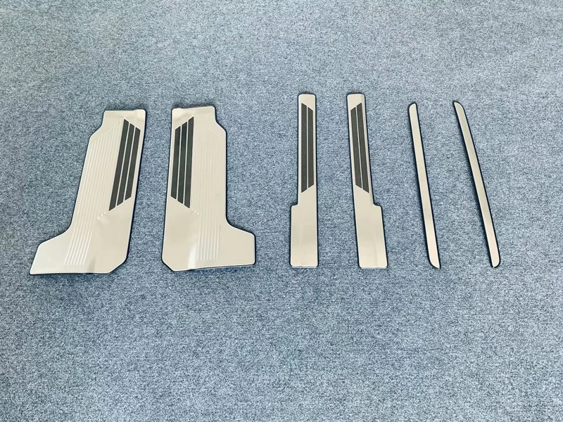 Для Suzuki Solio MA27S/MA37S 2020 2021 внутренняя дверная панель из нержавеющей стали накладка