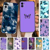beautiful butterfly pattern phone cases for iphone 13 pro max case 12 11 pro max 8 plus 7plus 6s xr x xs 6 mini se mobile cell