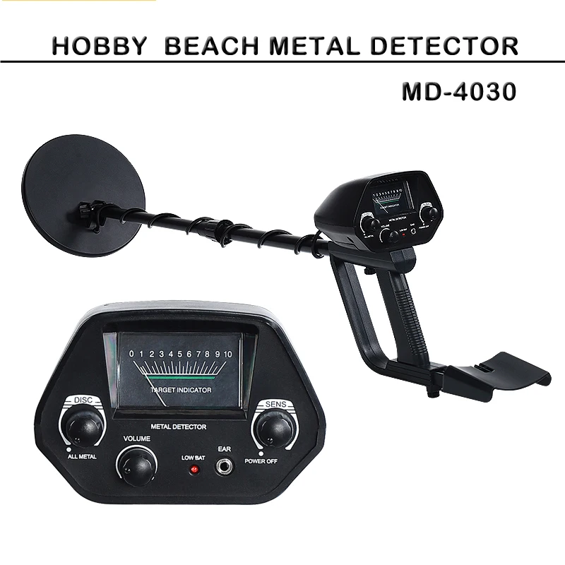 Переносной подземный металлоискатель MD4030 металлодетектор для поиска золота