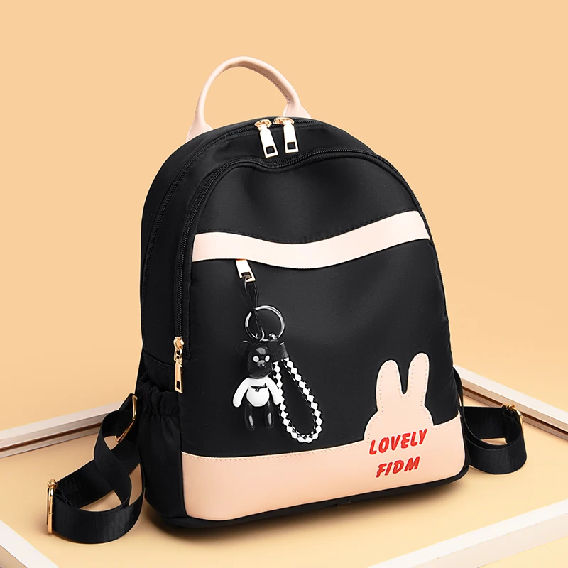 

High Quality Oxford Cloth Backpacks for Women's 2021 New Large Capacity Travel Backpack Ladies Fashion Brand Designer School Bag