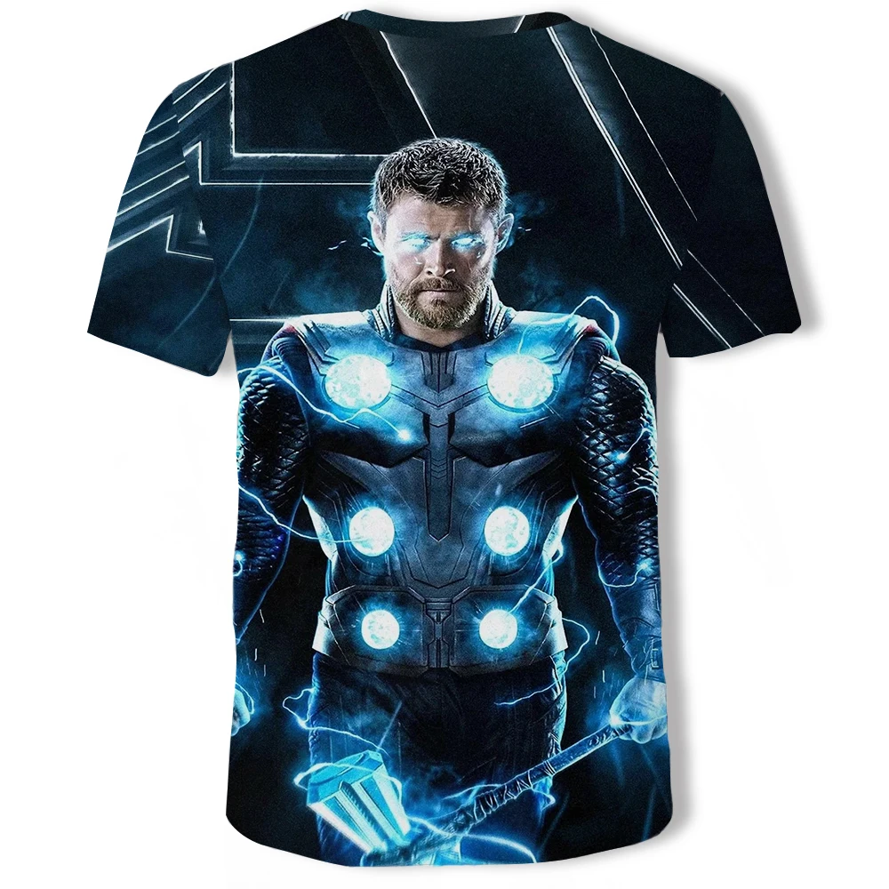 

Summer new style men's 3DT shirt movie character high quality 3D digital printing Harajuku male plus size shirt short sleeve