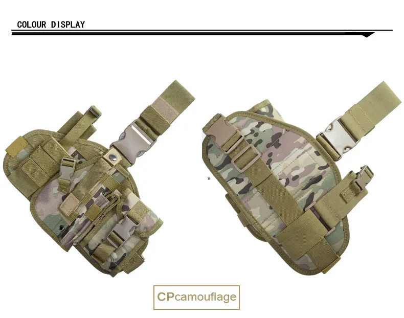 Универсальная ножная кобура Glock тактическая страйкбольная кобура для пистолета прямая ножка кобура Чехол Открытый военный ремень кобура для пистолета регулируемая