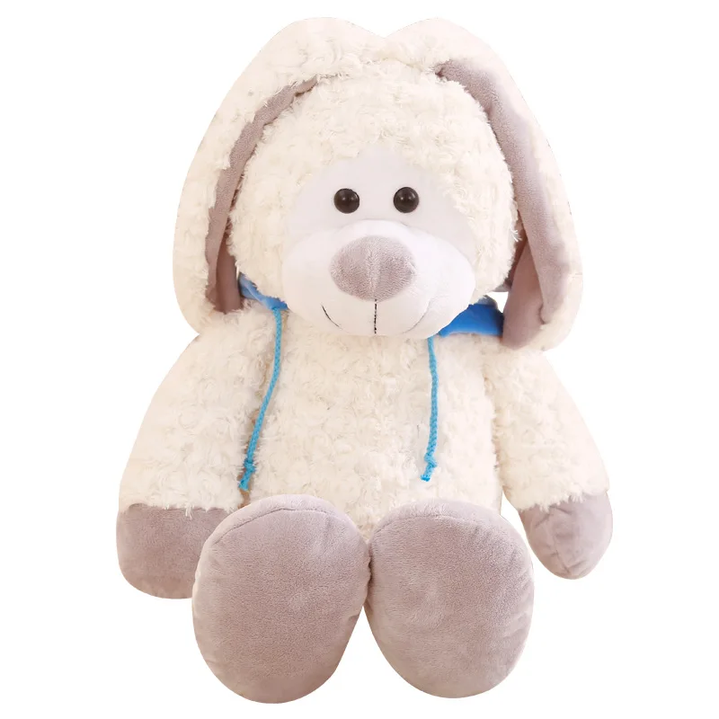 Новая длинная ушастая пара кроликов плюшевая кукла милый кролик тряпичная