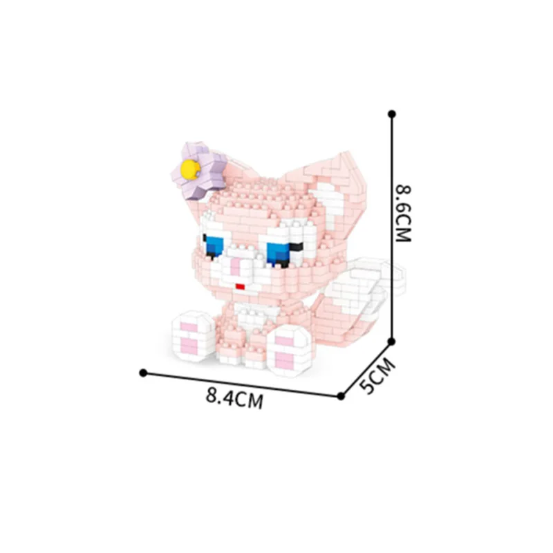 Fairyland cartoon figure shelliemay Duffy bear micro diamond block Gelatoni nanobrick stellalou cookie LinaBell fox brick toy | Игрушки и