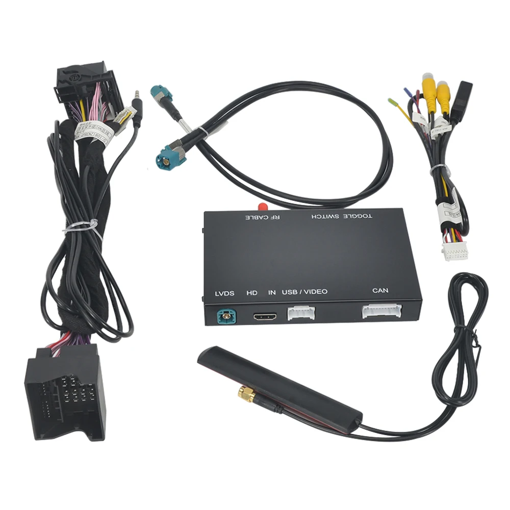

Car Radio Wireless Android Auto Decoder For Apple Carplay Interface Box For Mercedes C Class W205 Glc X253 Dvd Multimedia