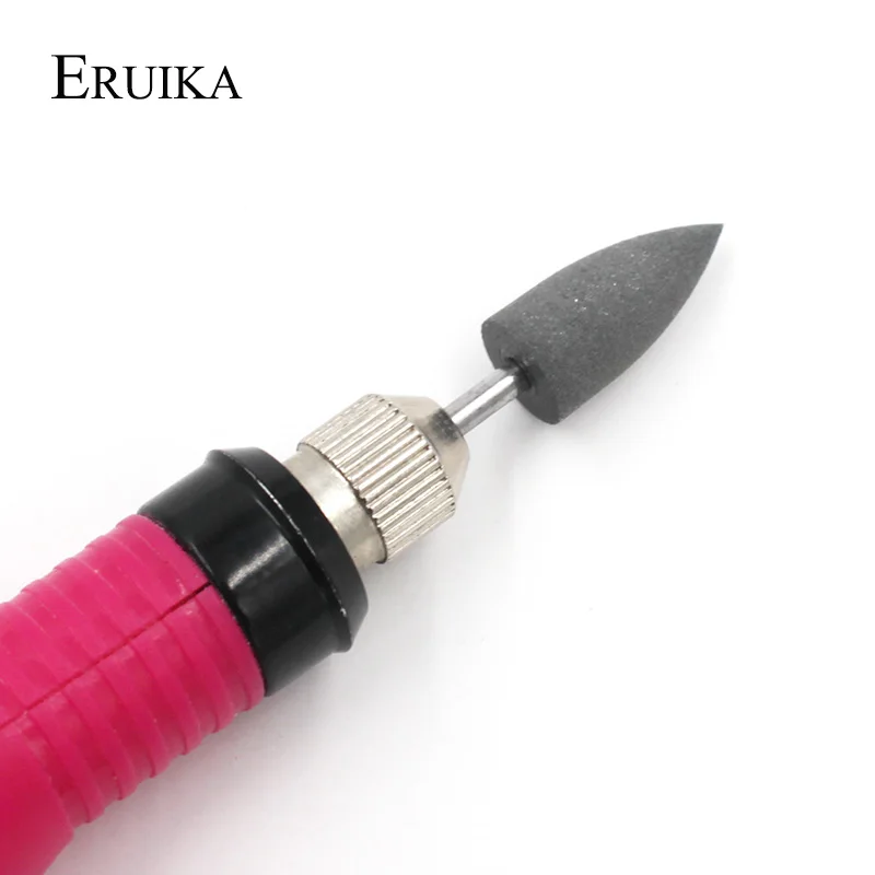 ERUIKA, 1 шт., резиновые силиконовые сверла для ногтей, буфет для ногтей, аппарат для маникюра, аксессуары для дизайна ногтей, пилочки для ногтей, инструменты для лака