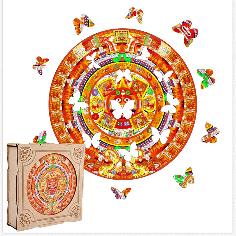 Деревянный пазл красочный Лев тигр животные набор интересные обучающие игры