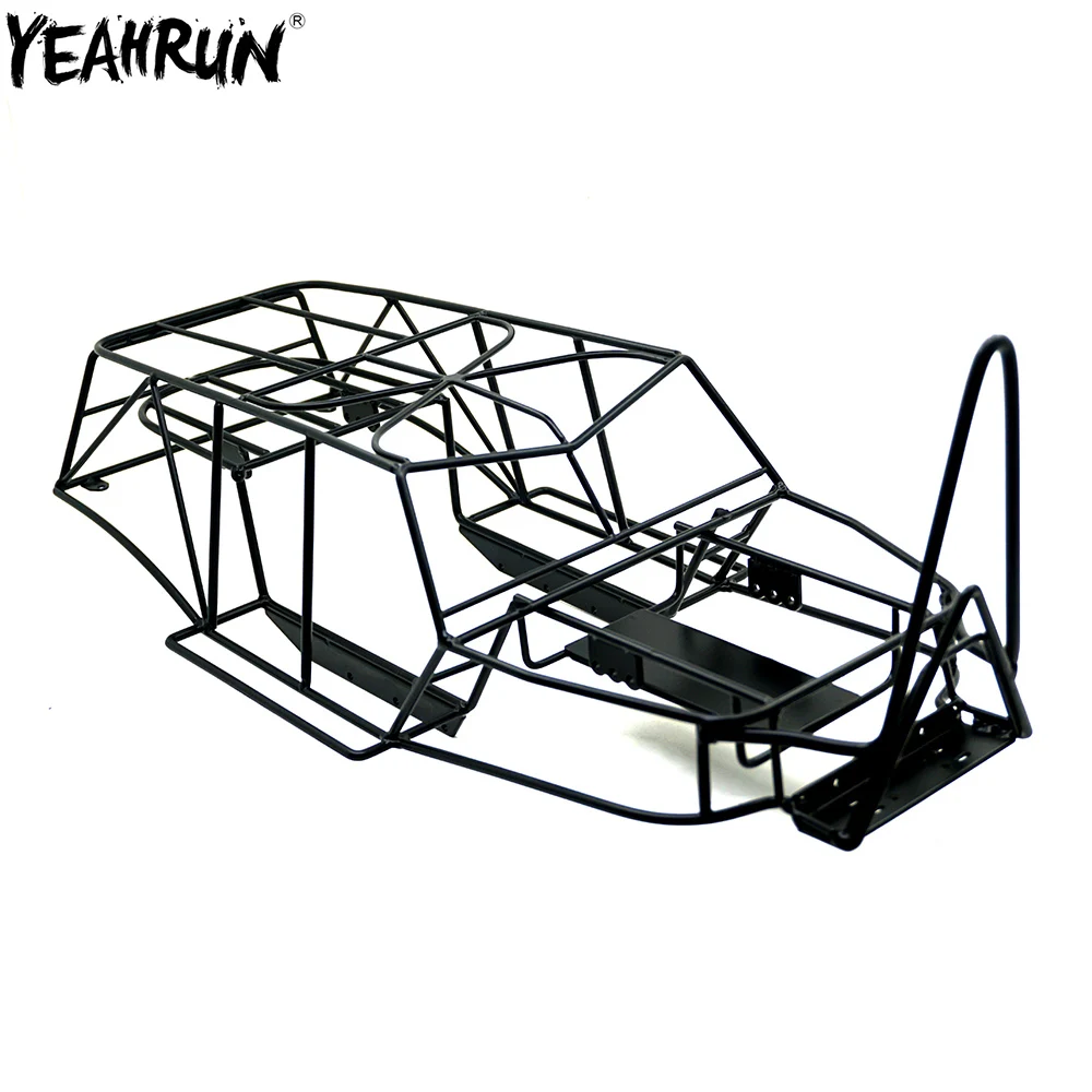 YEAHRUN Metal Body Roll Cage Full Tube Frame Chassis For 1/10 Axial Wraith 90018 RC Crawler Car Upgrade Parts