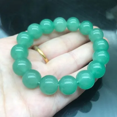 

Zheru jewelry natural agate green bracelet men's and women's bracelets exquisite jewellery best gifts