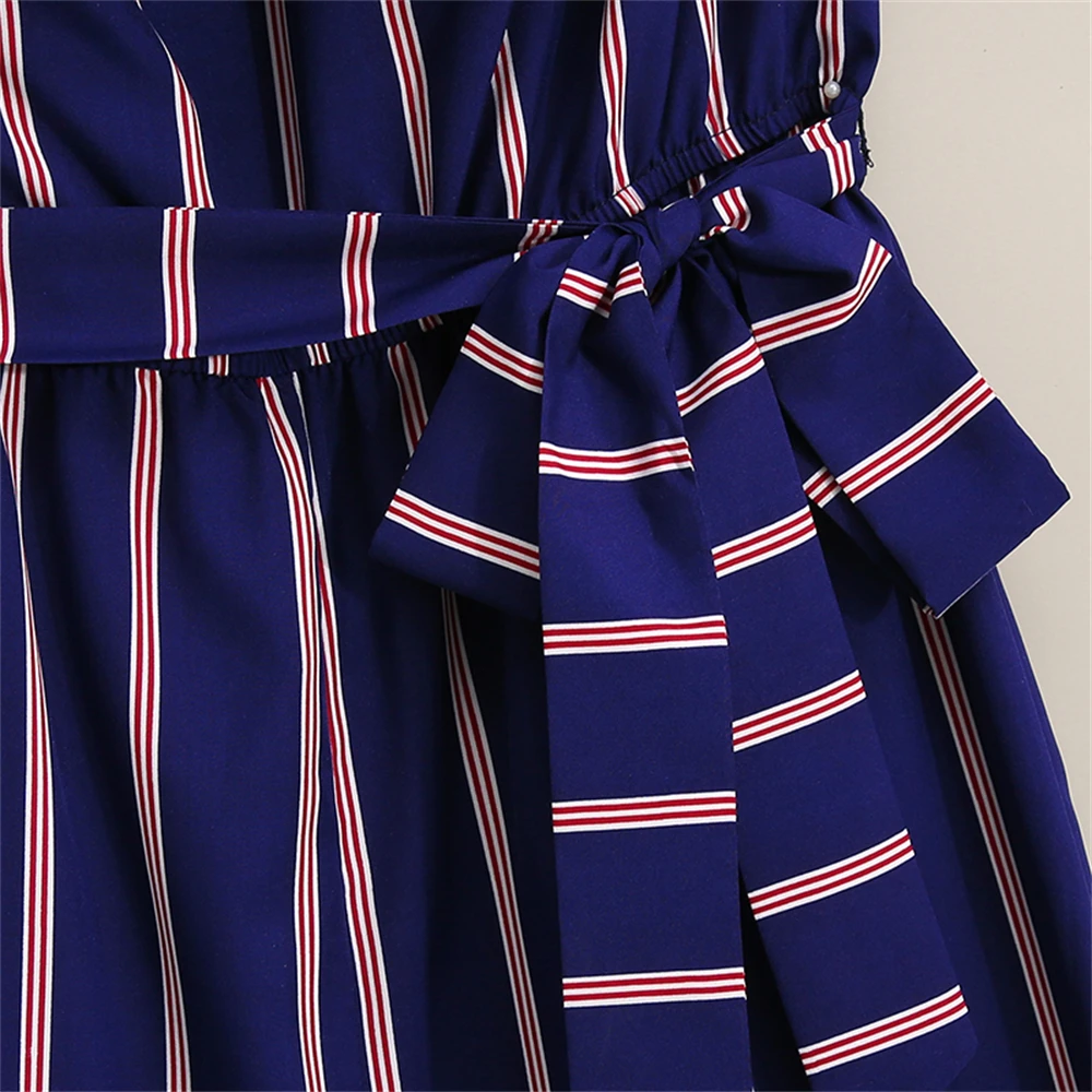 

PopReal Family Matching Outfits Mom And Daughter Matching Jumpsuits Straps Outfits Baby Girls Clothes