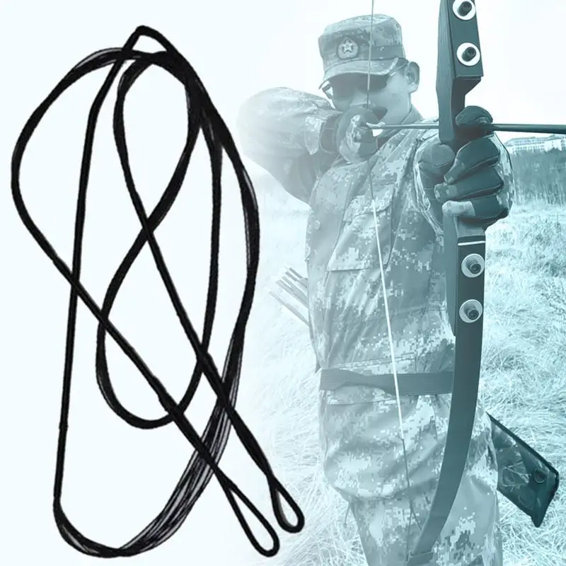 

14 акций струны Рекурсивный лук стрельба из лука регулируемые Bowstring Снасти 62-68 дюймов прочная съемка стрела веревка Замена открытый