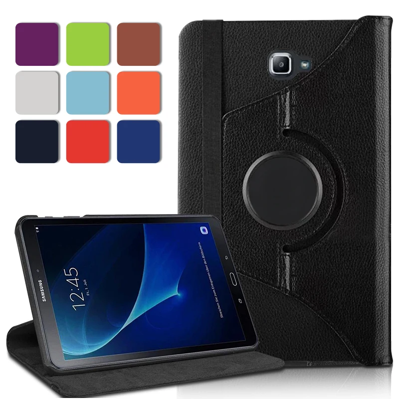 Высококачественный чехол для Samsung Galaxy Tab A 10 1 T580 T585 вращающийся на 360 градусов из
