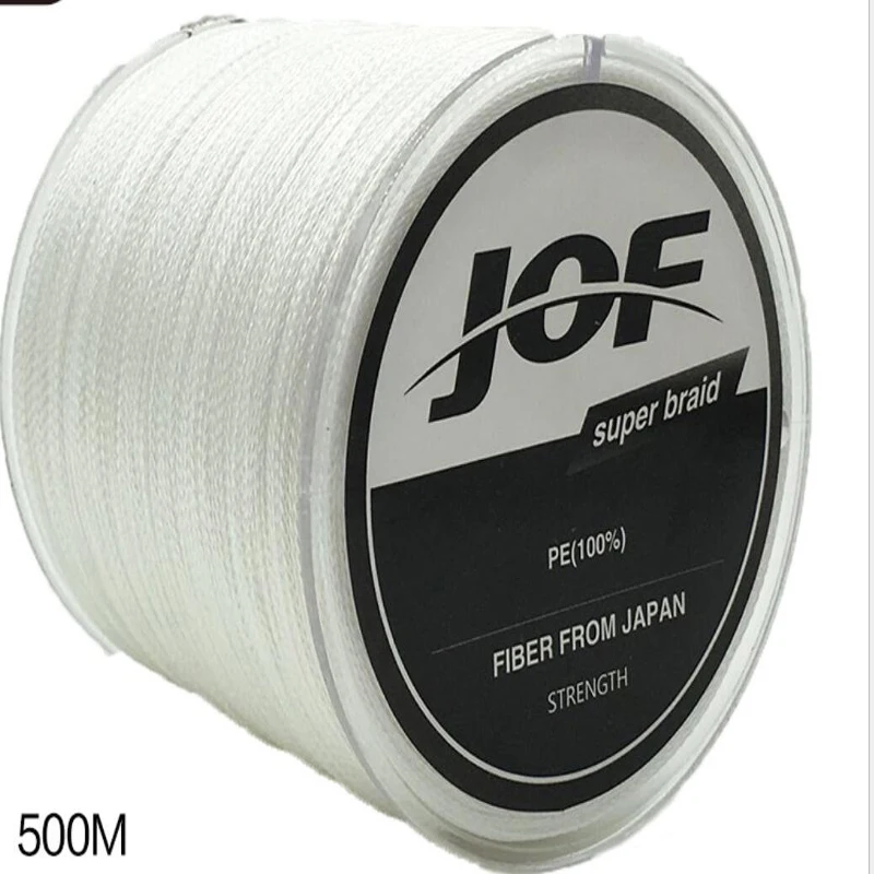 Superpower Braided Fishing Line 4 Strands 500MStronger Multifilament PE Braid Wire for Saltwater 4LB-150LB  Super Strong line enlarge