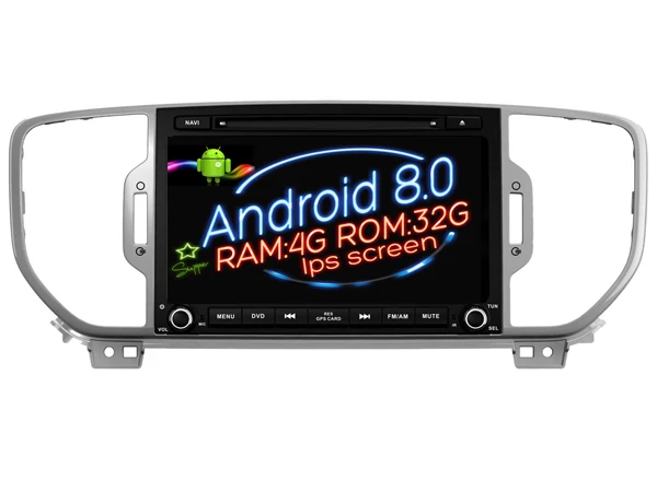 Ips экран Android 8 0 автомобильный Dvd Navi плеер для KIA SPORTAGE 2016 gps suto стерео аудио