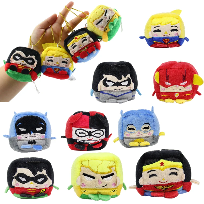 

Kawaii супергерой Мстители флэш Железный человек Халк Капитан Америка мягкая игрушка мягкий брелок детский подарок подвеска рюкзак