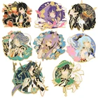 Игровая брошь Genshin Impact Venti Keqing Xiao Ganyu, металлическая брошь на лацкан, значок на медаль, сувенир, подарок для косплея