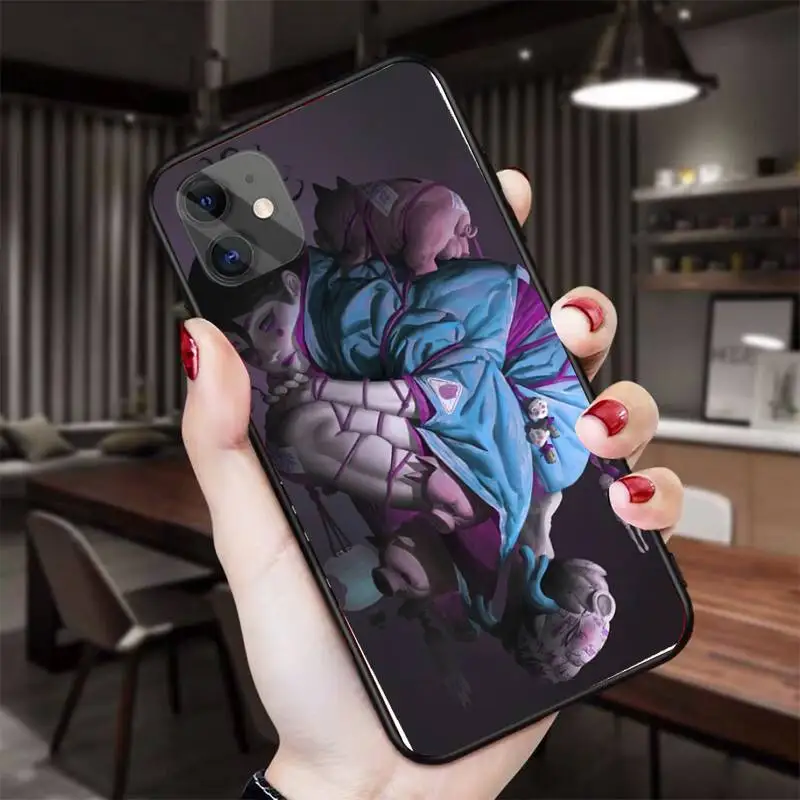 

Ghost Punk Phone Case For IPhone 11 12 Pro Max 6 6s 7 8 Plus XS XR 12mini SE 2020 Black Soft TPU Cover Silicone Coque