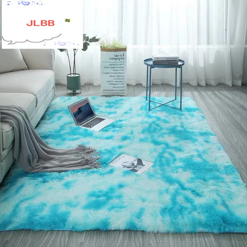 Пушистый Ковер воздушного поцелуя для гостиной ворсистые декоративные ковровые