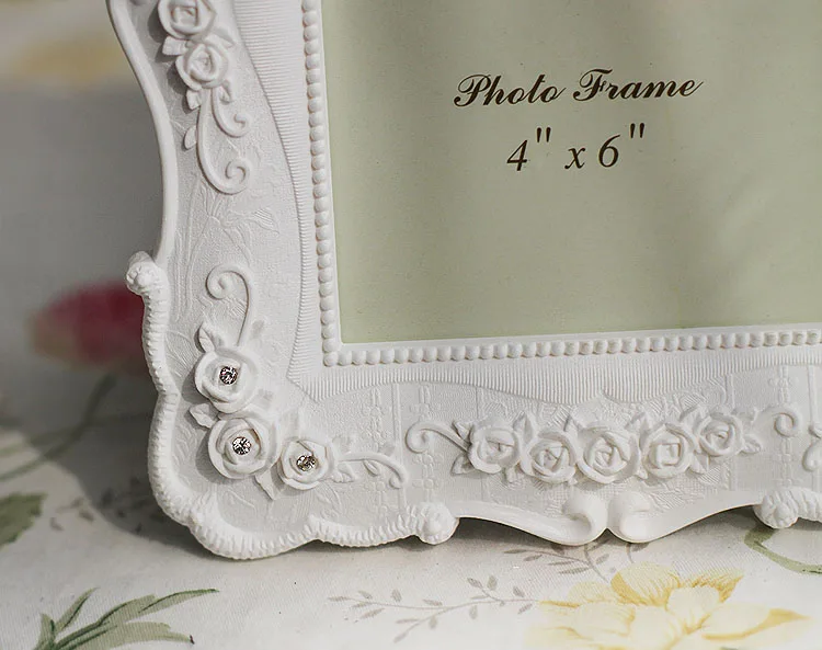 Креативная фоторамка белого цвета в Европейском стиле Модные Винтажные