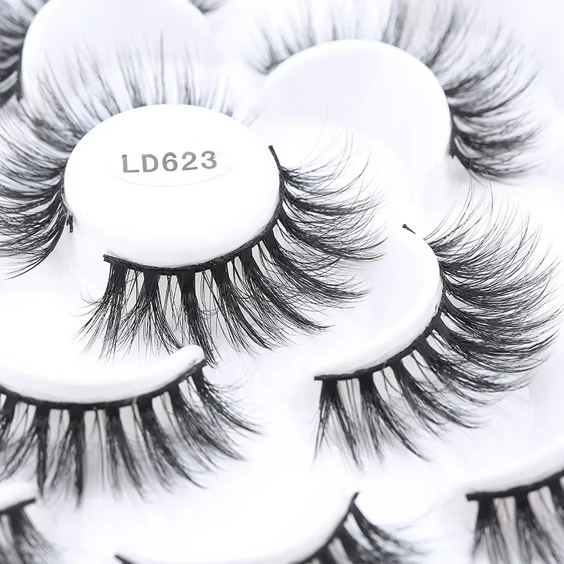 5/10 пар накладные ресницы из искусственной норки | Красота и здоровье