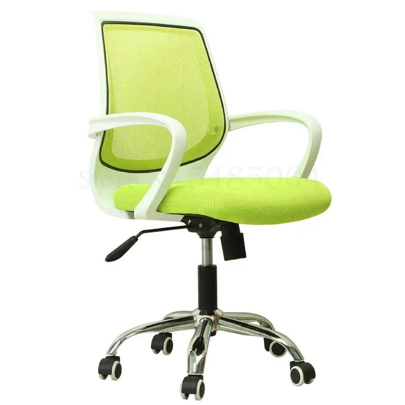 Компьютерное кресло для дома вращающееся эргономичное фиксированное с бантом