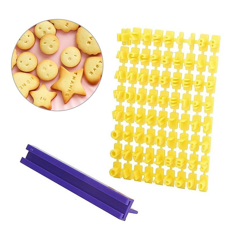 1 шт. тиснение букв алфавита цифр пресс для печенья резак помадка формы выпечки