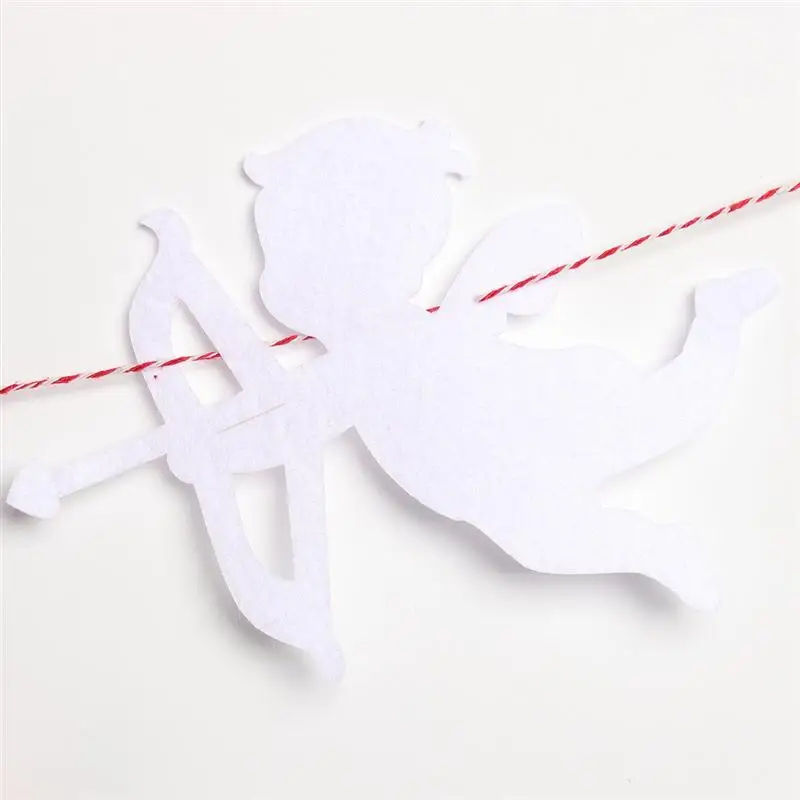 2 шт. романтические подвесные баннеры в форме сердца декоративные сцена