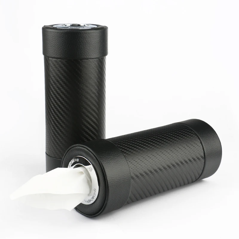 

Cylinder Tissue tube For BMW MINI Cooper Clumabn Paceman Coutryman Portable Car Cup TIssue box Block Type Auto Accessories
