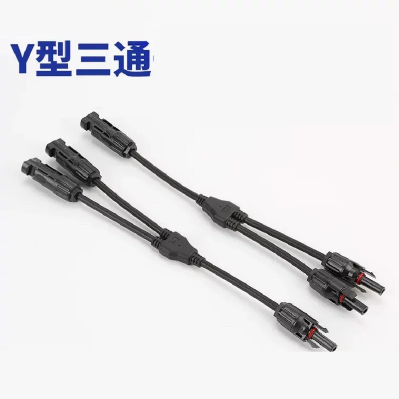 Y-разветвляющаяся параллельное подключение Электрический Солнечный разъем