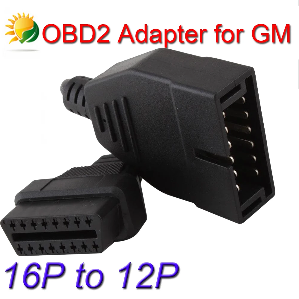12 Pin к OBD1 OBD2 16 разъем адаптер автомобильный диагностический инструмент кабель для