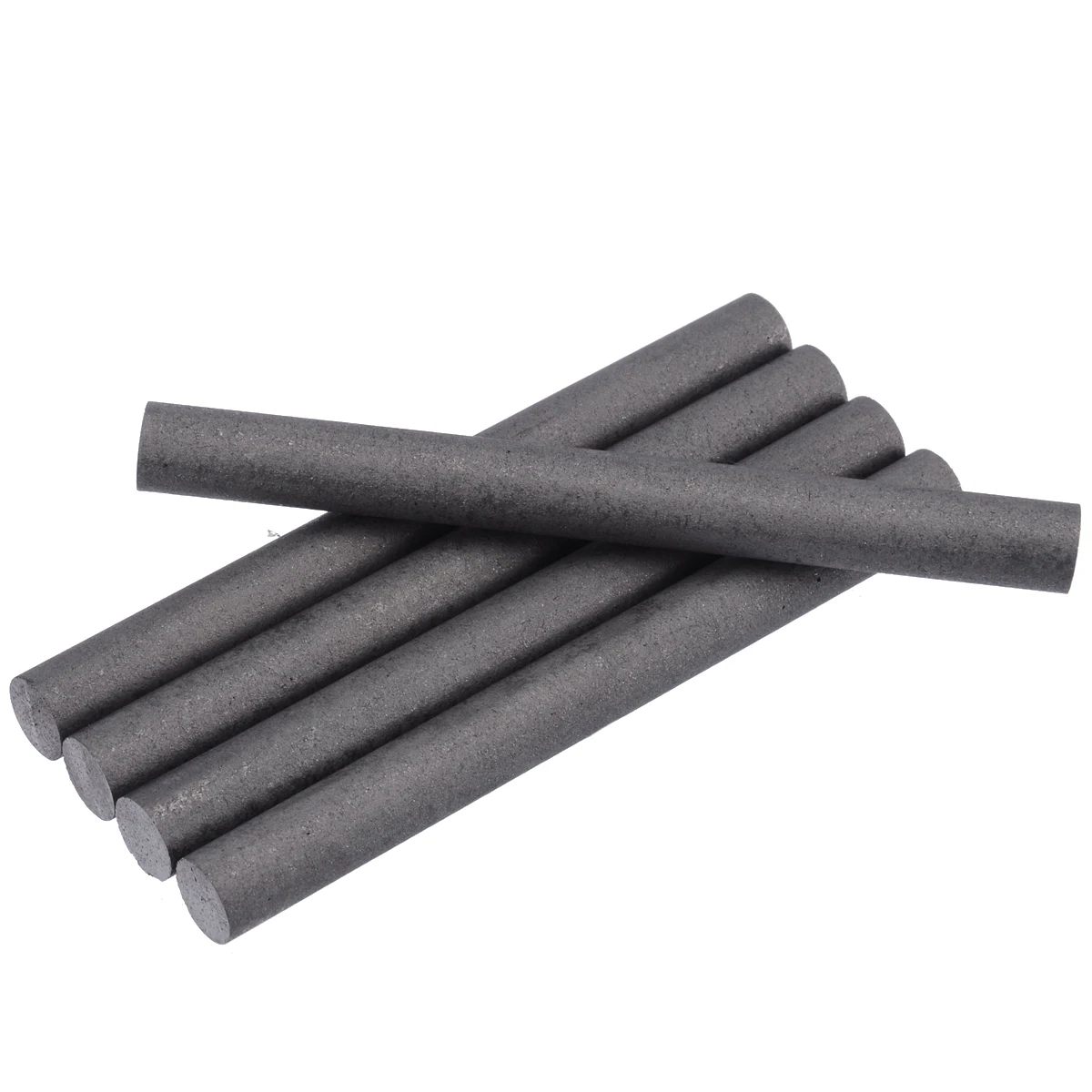 

5Pcs 100mm High Purity 99.99% Graphite Rod Graphite Electrode Cylinder Rods Bars Black 10mm Diameter For Industry Tools