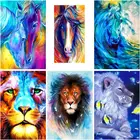 Набор для рисования по номерам на холсте Лошадь