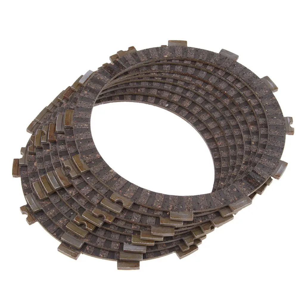 

8Pcs Motorcycle Clutch Friction Disc Plates for Kawasaki KLX450R KX450F