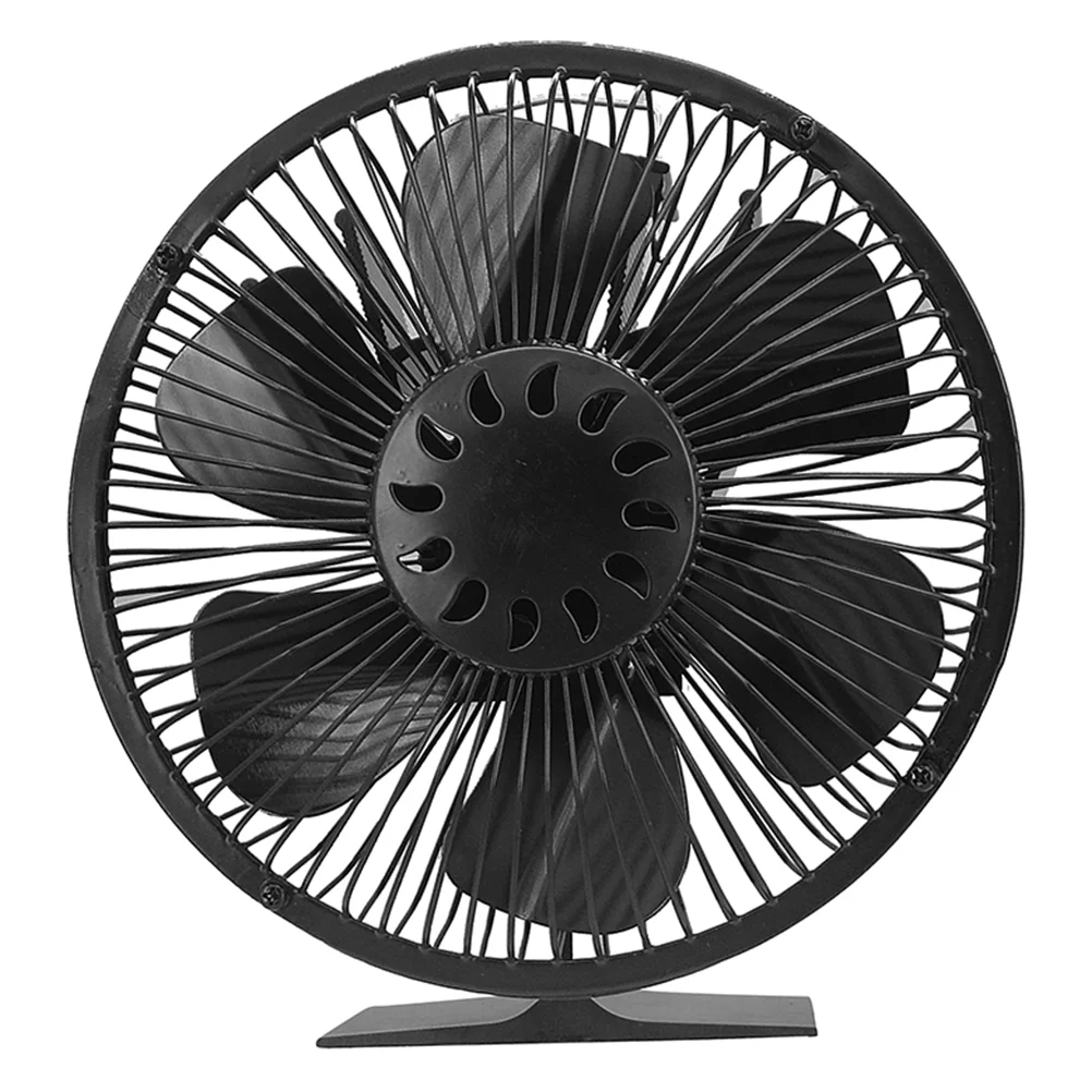 

1Pc Fireplace Fan 6 Blades Fan Durable Wood Stove Fan Practical Stove Fan