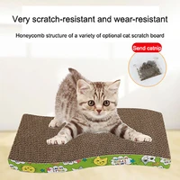 pad corrugated big pet cat scratching board grinding claw plate pet toys scratching post give toys catnip news