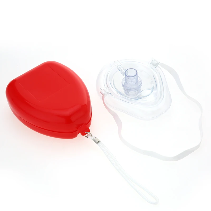 CPR Resuscitator Rescue Emergency First Aid Masks Breathing Mask Mouth Breath One-way Valve Tools | Безопасность и защита
