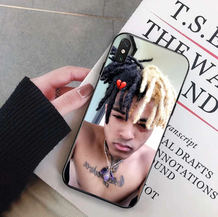 Rapper Rap Xxxtentacion Soft silicone Cover Phone Case For iPhone 11 Pro MAX 6 6S Plus 7 7Plus 8 8Plus X XR XS |