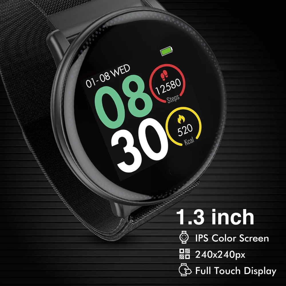 Смарт-часы UMIDIGI Uwatch2 1 3 "для Android IOS глобальная версия Шагомер фитнес-трекер сна 25