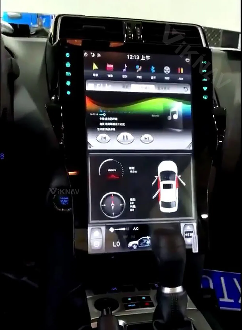 Android система Автомобильный GPS навигатор Авто Радио dvd плеер для TOYOTA Land Cruiser Prado 2018